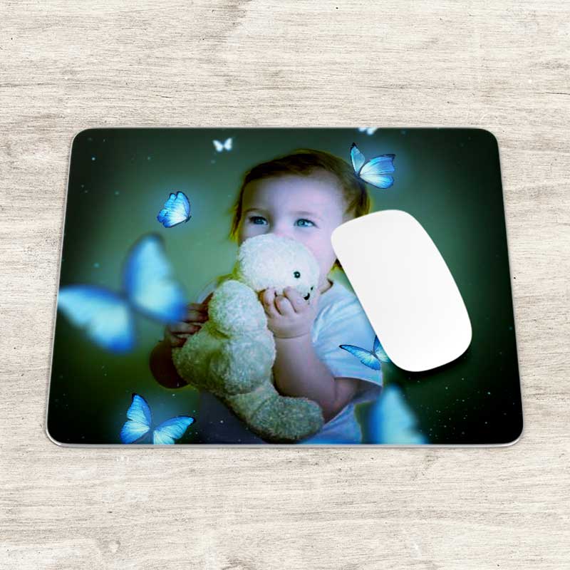 tapis de souris avec photo bébé