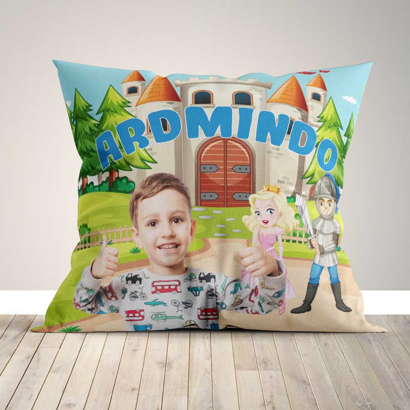almofada personalizada com foto para crianças